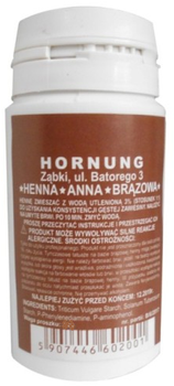 HENNA ANNA Proszkowa do brwi BRĄZ 50g