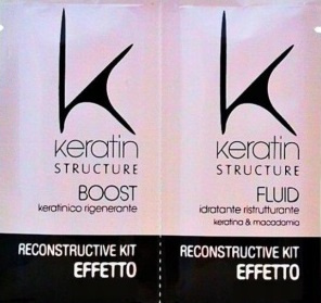 EDELSTEIN Keratin maska Rekonstrukcja 12mlx2