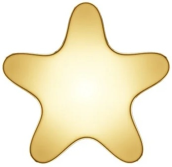 STUDEX kolczyk złoty STAR