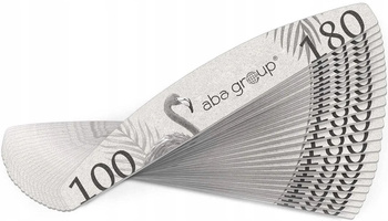 ABA Pilnik półksiężyc zebra 100/180 STANDARD 25szt