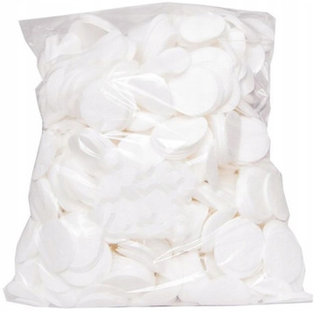 PŁATKI grube kosmetyczne OKRĄGŁE 1200szt