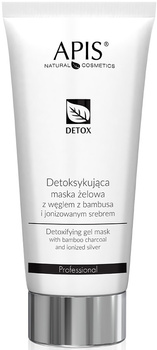 APiS Detox maska żelowa z węglem i srebrem 200ml