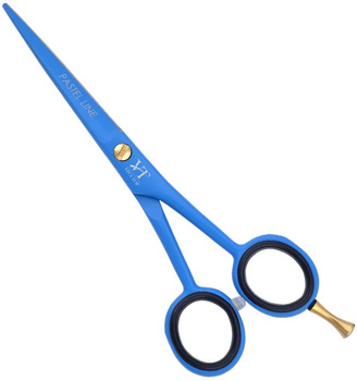 Nożyczki fryzjerskie Pastell Line 5'5 j. niebieski