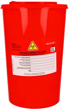 Pojemnik na odpady medyczne  2L