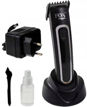 FOX Trymer do włosów i do brody Reggae CZARNY