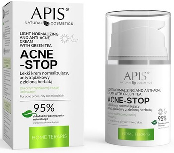 APiS Krem antytrądzikowy z zieloną herbatą 50ml