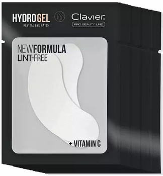 Płatki Clavier żelowe pod oczy CZARNE 100szt