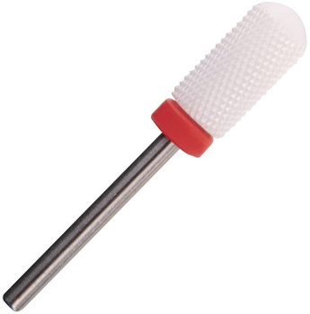 Frez ceramiczy walec zaokrąglony CZERWONY